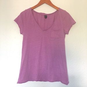 Pink / Purple T-Shirt with Pocket